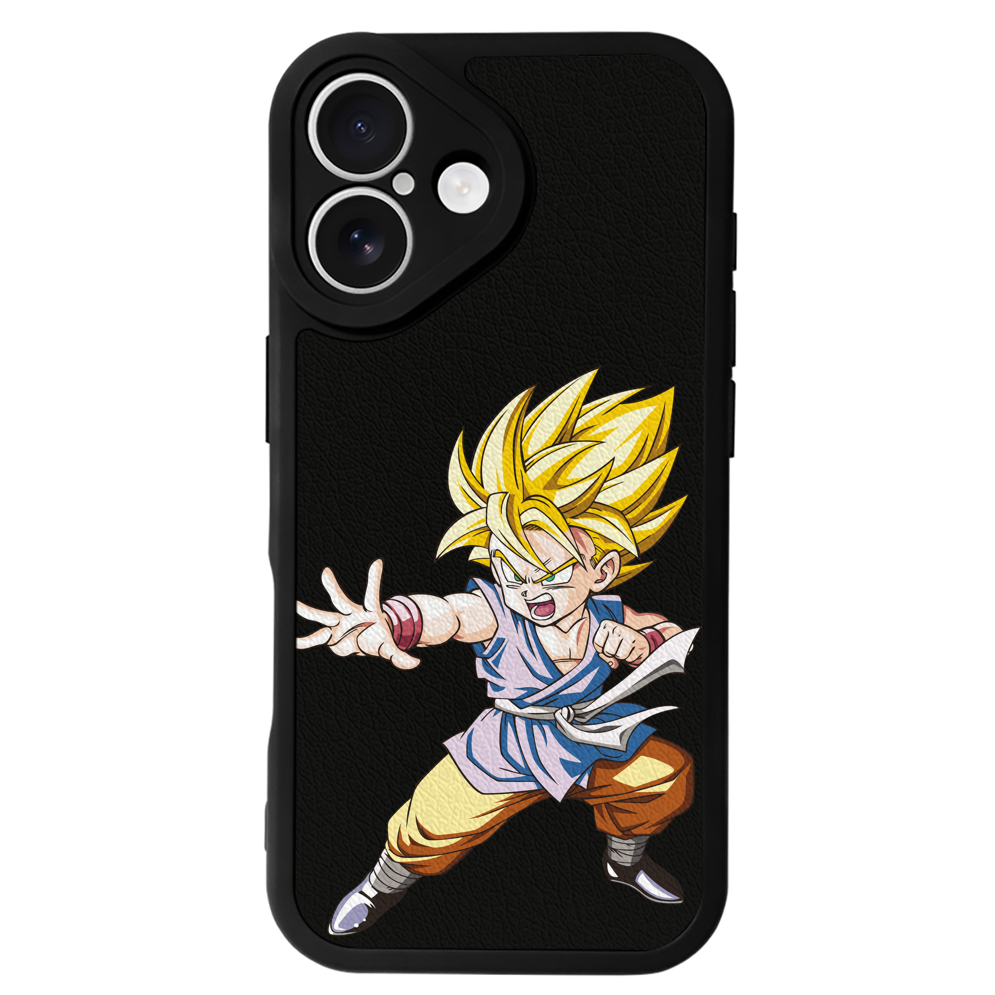 （画像用） ドラゴンボール ベジット DRAGON BALL Vegetto 【iPhone 16シリーズ対応】シリコンスマホケース（レザー調） 材質：シリコン